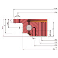 Rollix Tipo de luz Flange Anel de giro 22 1091 01